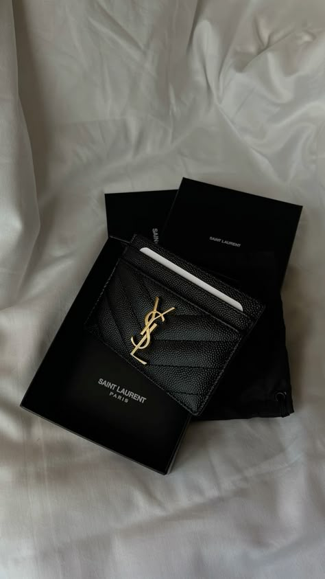 YSL Cardholder With Brand Box