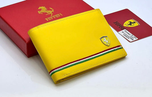 Ferrari Wallet with Brand Box