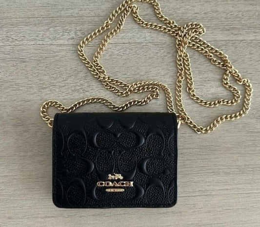 Coach Wallet with chain with