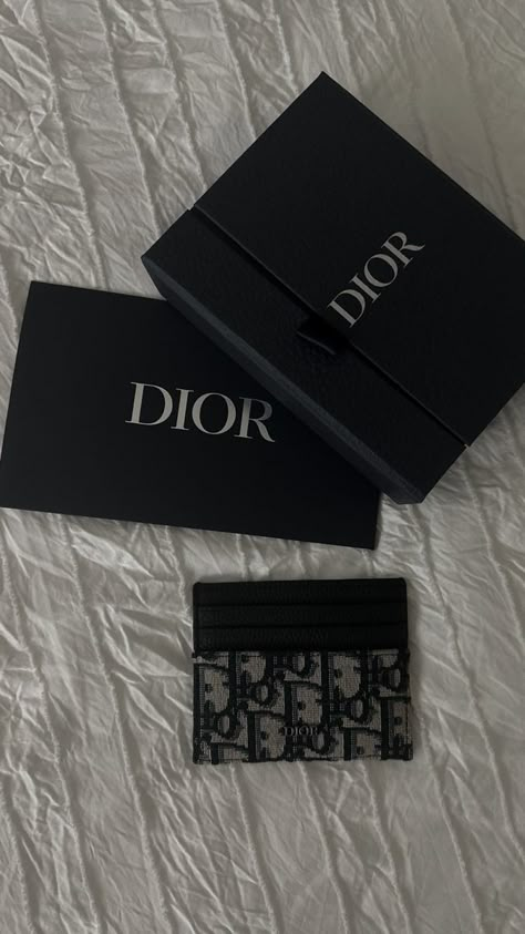 DIOR Card Holder with Brand Box